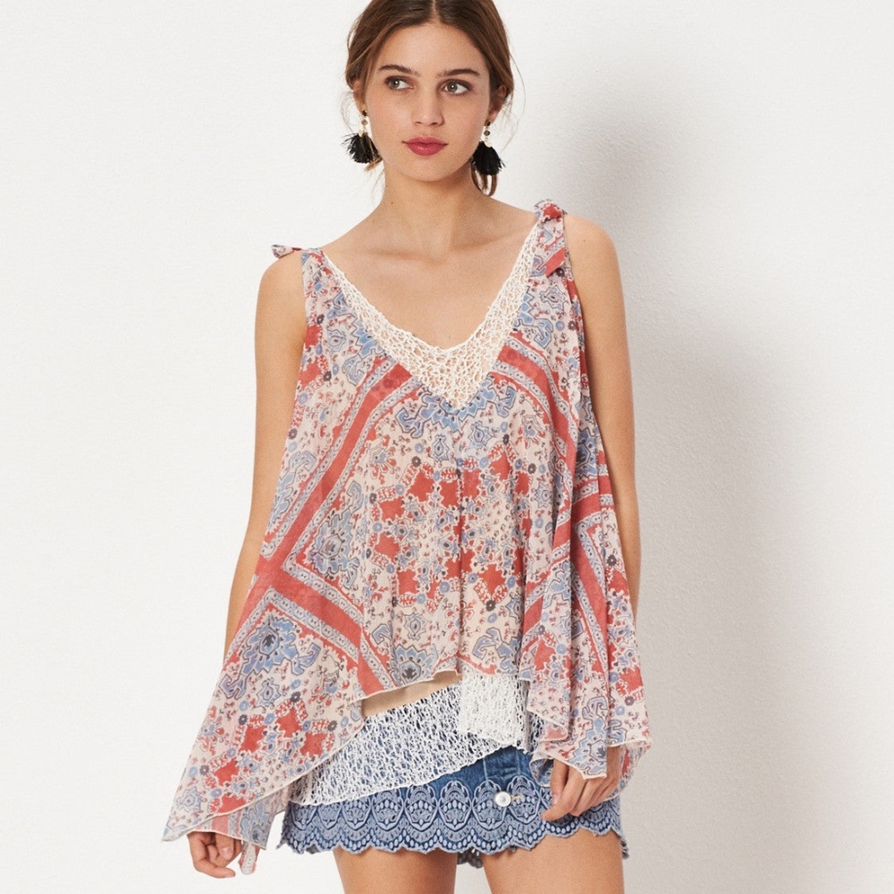 Tularosa 'Veda Tank' in Bandana Scarf